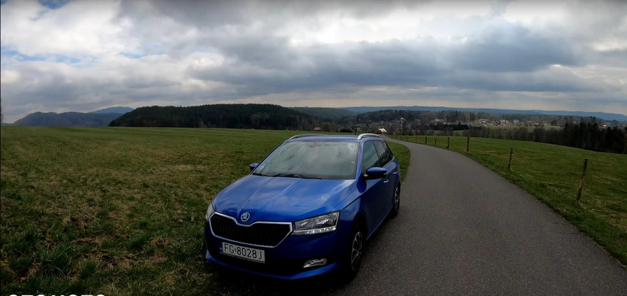 Skoda Fabia cena 37900 przebieg: 179500, rok produkcji 2019 z Słubice małe 326